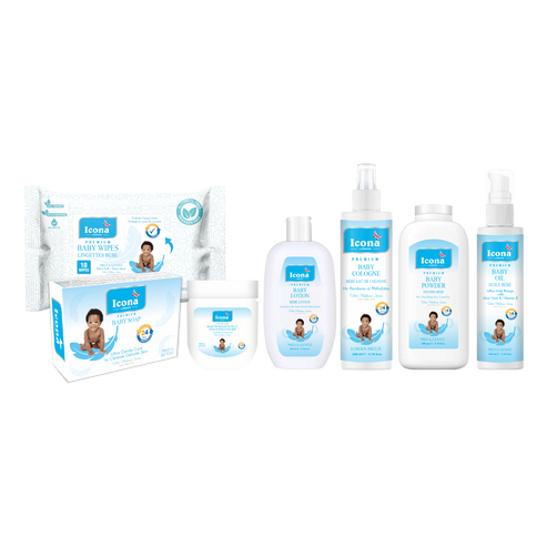 ICONA LONDON BABY CARE KIT 7 IN 1